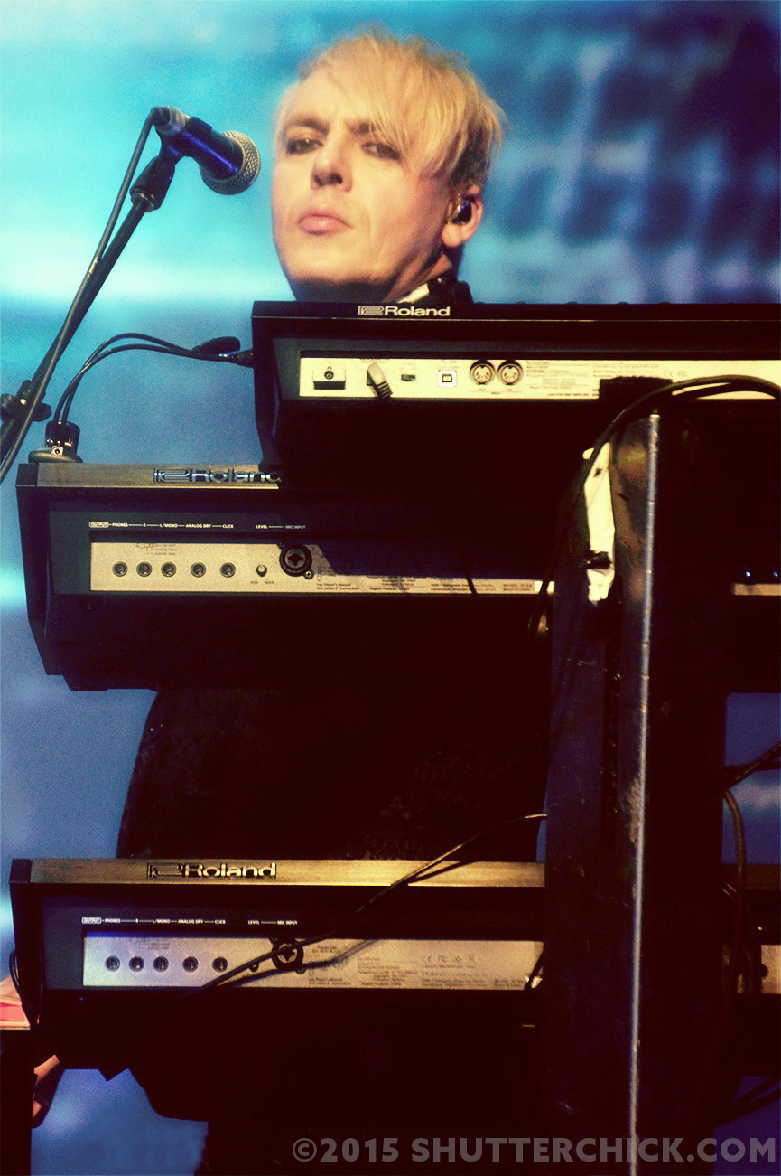 Nick Rhodes at Terminal 5 by LJ Moskowitz